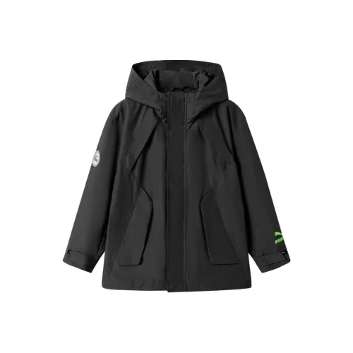 PUMA Холодный серый Школьный возраст Ветровка