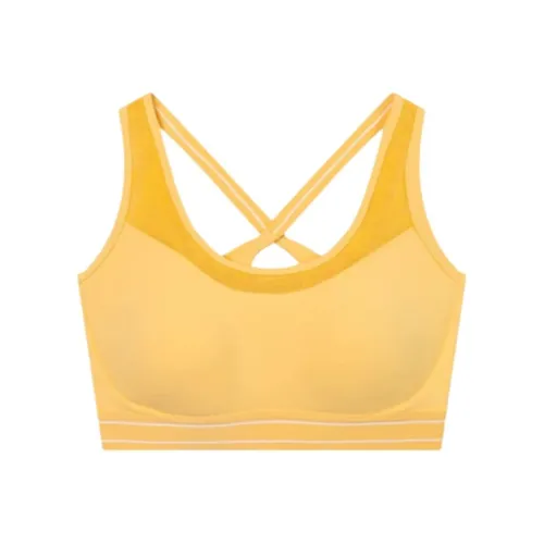 361° Спортивное белье Женское Мягкое Желтое