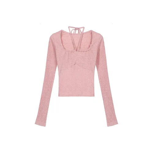 YAUH Розовые Женские Футболки