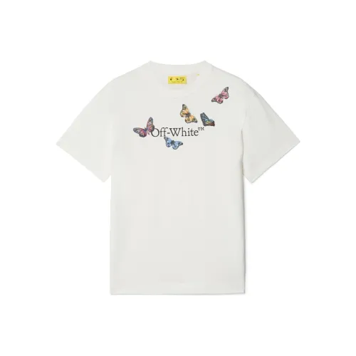 Off Белый Kids T-Рубашки