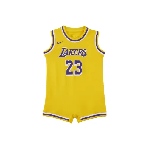 Nike Комбинезон LeBron James Los Angeles Lakers Amarillo Желтый Infant и Toddler