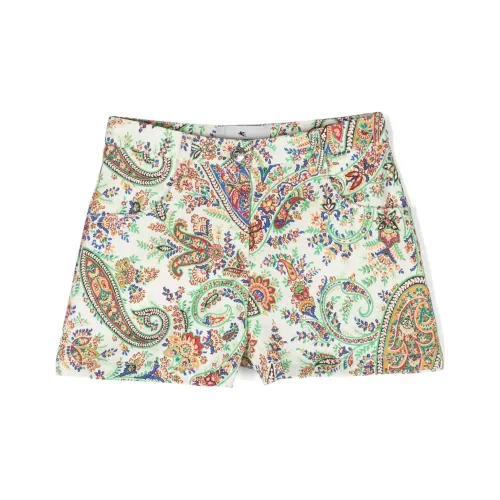 ETRO Многоцветный Детский короткий штан