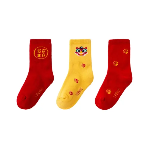 YeeHoO Новогодний Melange Kids Носки