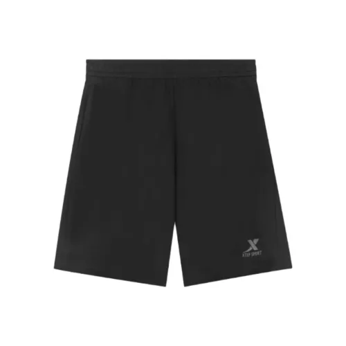 XTEP Sports Life Collection Глубокий Черный Мужские Повседневные Шорты
