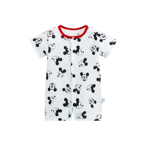 Disney Комбинезон Mickey On A Белый Фон Младенец и Малыш