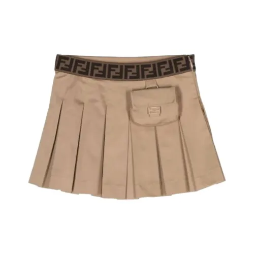 FENDI Светло-янтарный Kids Юбки