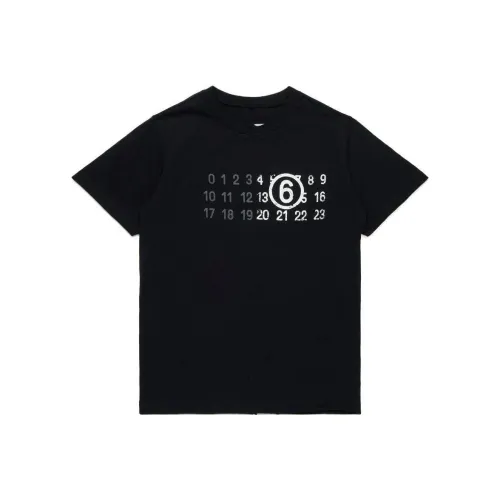 MM6 Maison Margiela Черные Детские Рубашки