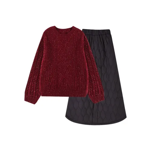 I.KARNOW Черный / Красный Школьный возраст Комплекты с юбкой