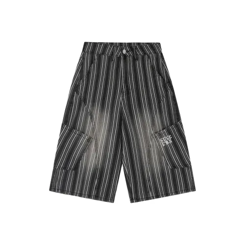 BEAR UNION Джинсовые шорты Унисекс Черный