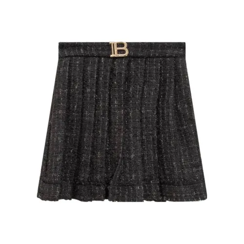 BALMAIN Умеренный Юбка Детский Черный