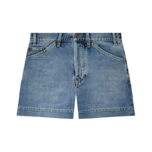 MOSCHINO Джинсовые шорты Женские Blue