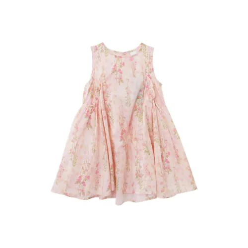 Mami Macca Платье Розовое для детей 3-7 лет