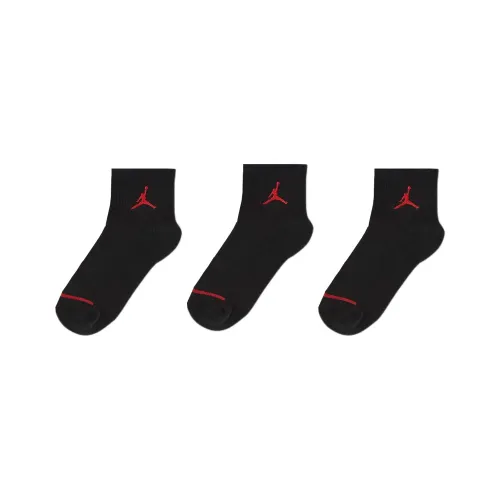 Jordan Socks 3 Pack Black Baby