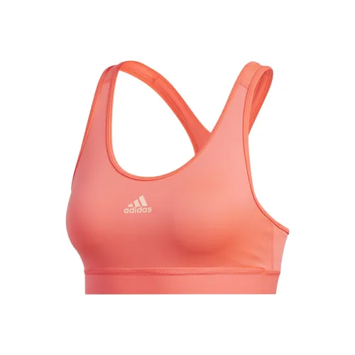 Adidas AEROREADY BELIEVE Спортивное белье Женское Розовый Светлый Блестящий Оранжевый