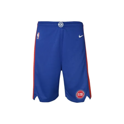 NBA Detroit Pistons Nike Icon Шорты Подростки Синий