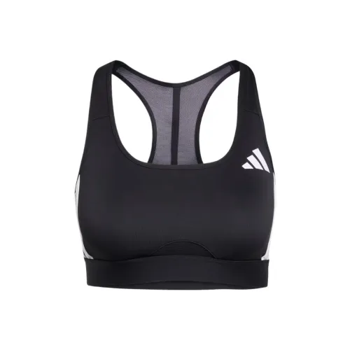 Adidas POWERREACT3 Полосы Спортивное белье Женское Черный Белый