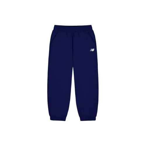 Детские 3-7 лет New Balance Вязаные тренировочные штаны синие