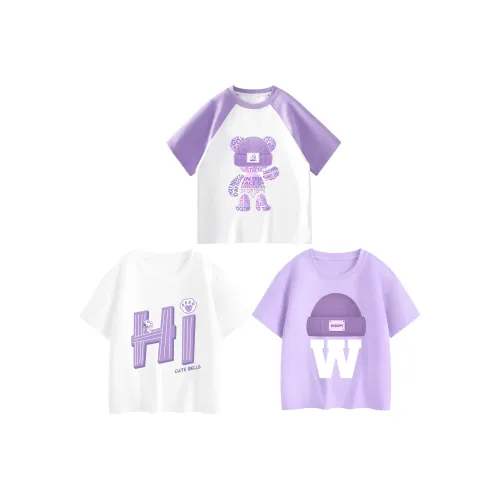 Снупи T-рубашка 3 упаковки для детей от 3 до 7 лет