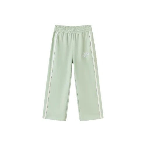 Детские PUMA Вязаные Спортивные Штаны Sportstyle Series Шалфей Зеленый 40001