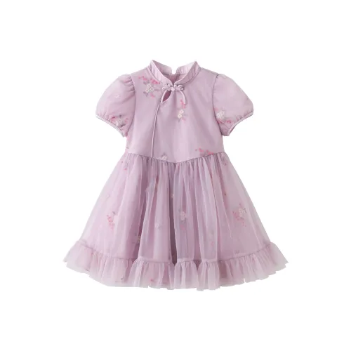 DAVE BELLA Платье Floral Beauty Collection Цвет кардамона Фиолетовый Children Возраст 3-7 лет