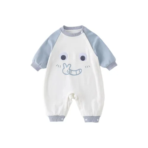 XiaoJinBu Комбинезон Светло-Синий для Младенцев и Детей Предварительного Возраста
