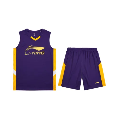 LINING YOUNG Повседневная спортивная одежда Фиолетовый Свет Spectrum Желтый Подростки