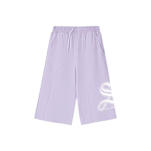 Skechers Kids SS25 Шорты Подростки Светлый Снег Синий 00EW