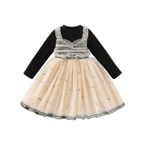 Dis Rabbit Платье Черное Children Возраст 3-7 лет