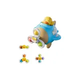 Желтая уточка, самолет, поросенок, банк [синий] + 3 шт, спин и вин