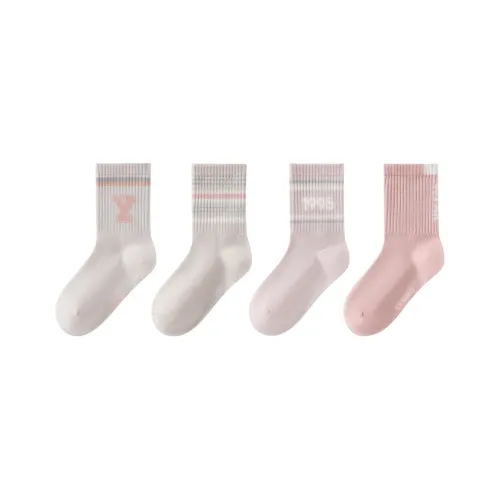 YeeHoO Носки 4 шт для детей 3-7 лет