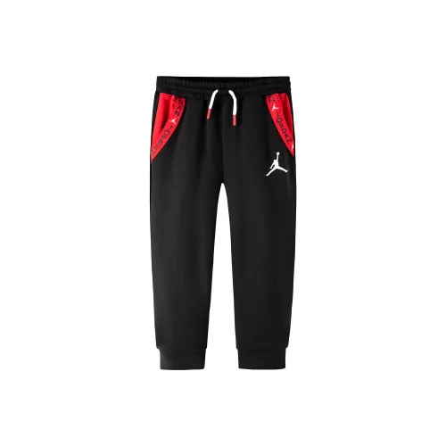 Джордан Тренировочные брюки для детей 3-7 лет глубокий черный