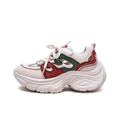 JAY Высота Увеличивающие Дышащие Низкие Кеды Женские