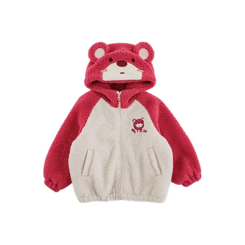 YOEHYAUL Топ Клубнично-розовый для детей 3-7 лет