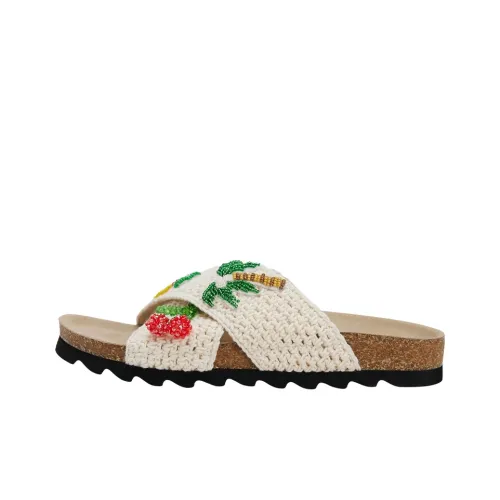 URBAN REVIVO Тихий Слипоны Женские Экрю