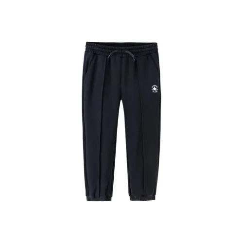 Конверс Глубокий черный Kids Спортивные брюки