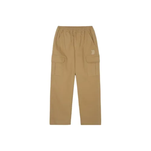 Mlb Base Logo Повседневные штаны Boston Red Sox Бежевый Желтый Детский