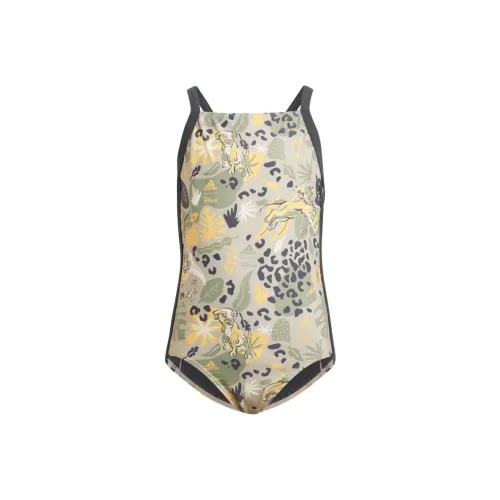 Adidas Детский Купальник Adidas x Disney Wonderful Rice Цвет Полуискра TENT Зеленый Угольный