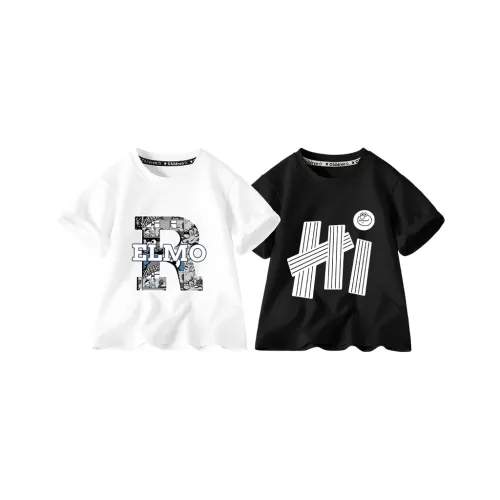 Улица Сезам T Рубашка 2 шт Дети 3-7 лет