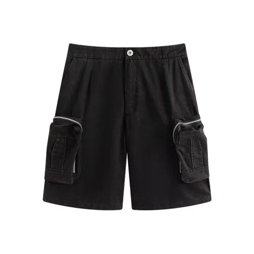 ENSHADOWER Черные унисекс шорты карго