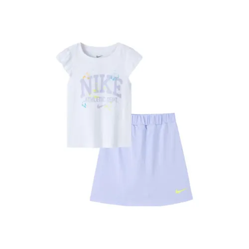 Детский комплект Nike с юбкой фиолетового цвета Photinia для детей 3-7 лет