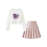 4832 Белый + 1566 Розовый