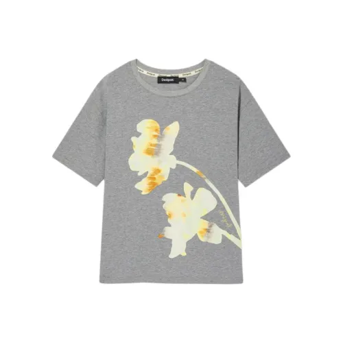 Desigual Серые Женские Футболки