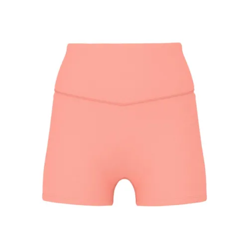 Victoria's Secret Коралловые Женские Спортивные Шорты