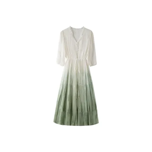 To The West Короткий рукав Платье Женское