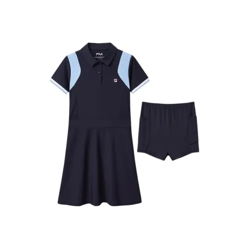 Подростки FILA KIDS Комплект с юбкой Королевский синий