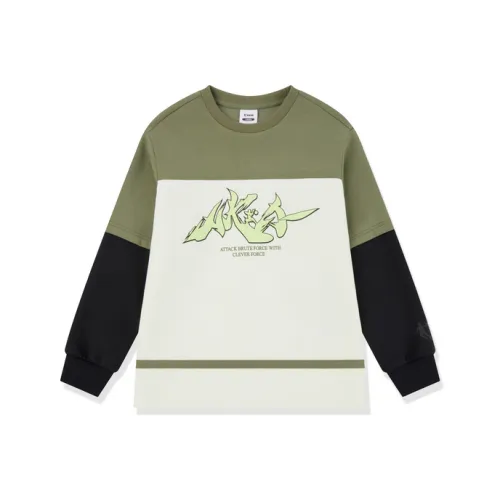 QIAODAN T Рубашка Лазурь Навес Белый COCO Остров Зеленый Подростки