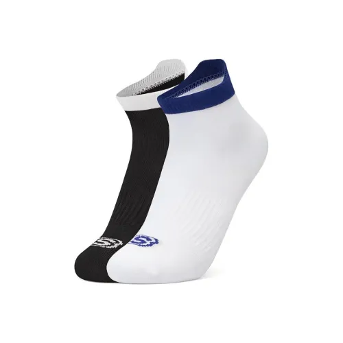 Skechers 2 пары носков для детей: угольно-черный/ярко-белый/030G