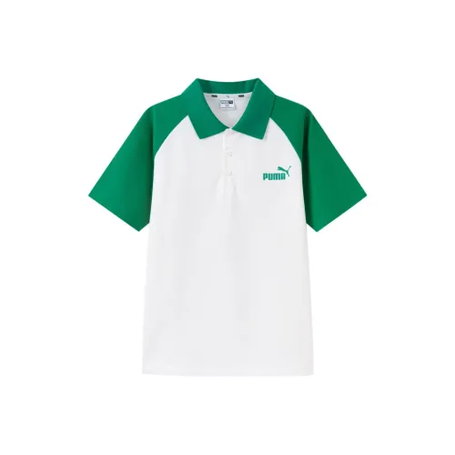 PUMA Sportstyle Collection Forever T-Shirt Средний Зеленый 40501 Детский