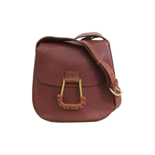 Il Bisonte Сумка через плечо из кожи сумка на плечо женская красного и коричневого цвета