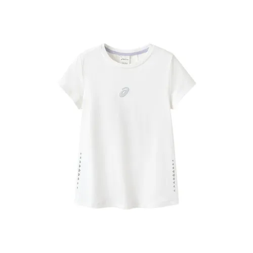 Asics Sports Performance T-Shirt 0001 Натуральный Белый Детский